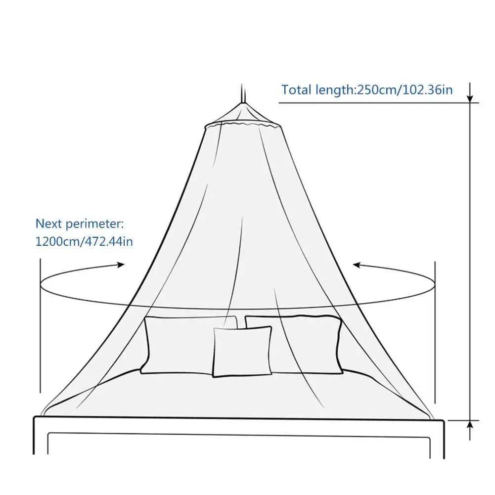 Bed Canopy Glowing Stars Lightweight Dreamy Mosquito Net Isolate Insects for All Cots Home Single Beds Double Beds